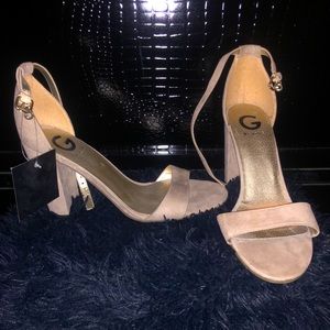 Guess suede heels